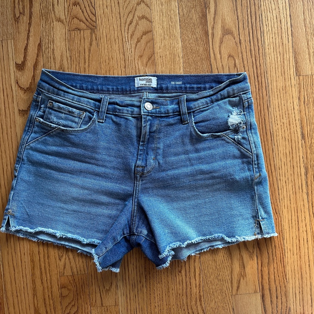 Kenzie Denim Shorts, Size 10